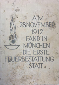 Feuerbestattung München 1912